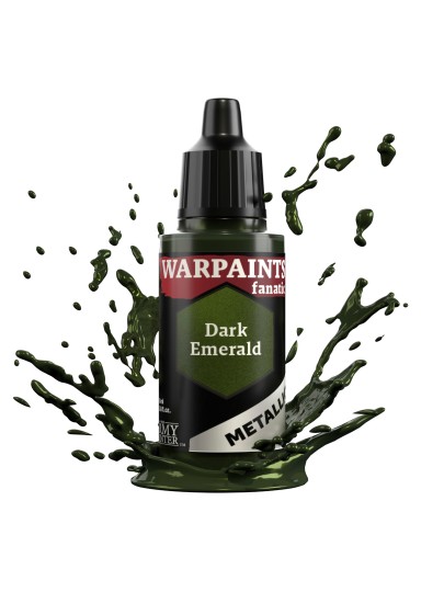 The Army Painter - Warpaints Fanatic Metallic: Dark Emerald Χρώμα Μοντελισμού (18ml)