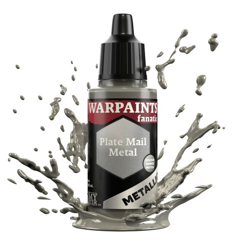 The Army Painter - Warpaints Fanatic Metallic: Plate Mail Metal Χρώμα Μοντελισμού (18ml)
