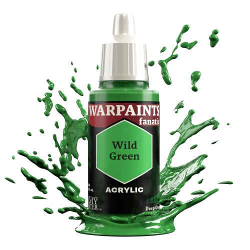 The Army Painter - Warpaints Fanatic: Wild Green Χρώμα Μοντελισμού (18ml)