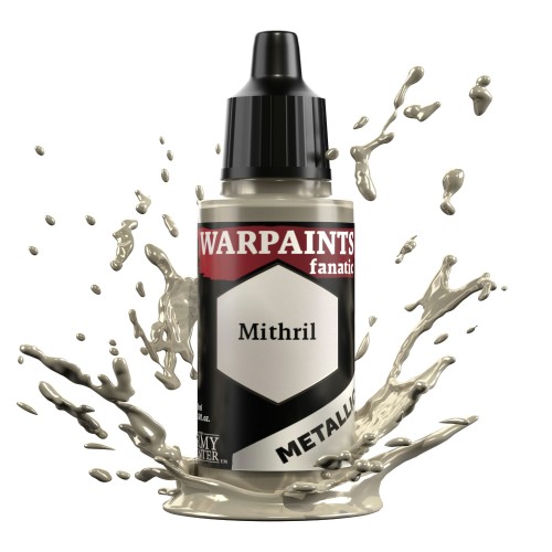 The Army Painter - Warpaints Fanatic Metallic: Mithril Χρώμα Μοντελισμού (18ml)