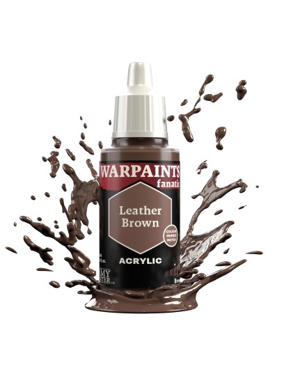 The Army Painter - Warpaints Fanatic: Leather Brown Χρώμα Μοντελισμού (18ml)