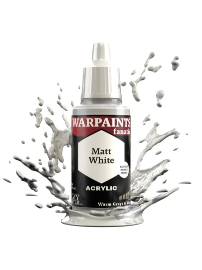 The Army Painter - Warpaints Fanatic: Matt White Χρώμα Μοντελισμού (18ml)