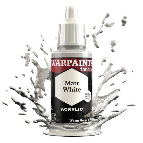The Army Painter - Warpaints Fanatic: Matt White Χρώμα Μοντελισμού (18ml)