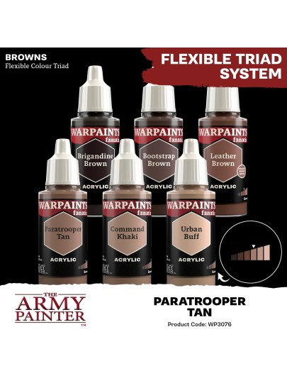 The Army Painter - Warpaints Fanatic: Paratrooper Tan Χρώμα Μοντελισμού (18ml)