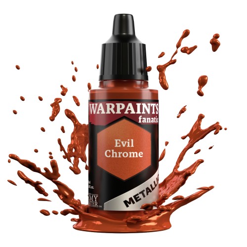 The Army Painter - Warpaints Fanatic Metallic: Evil Chrome Χρώμα Μοντελισμού (18ml)