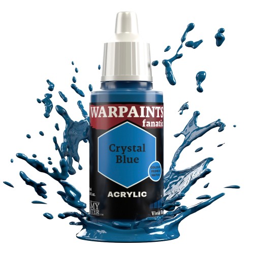 The Army Painter - Warpaints Fanatic: Crystal Blue Χρώμα Μοντελισμού (18ml)