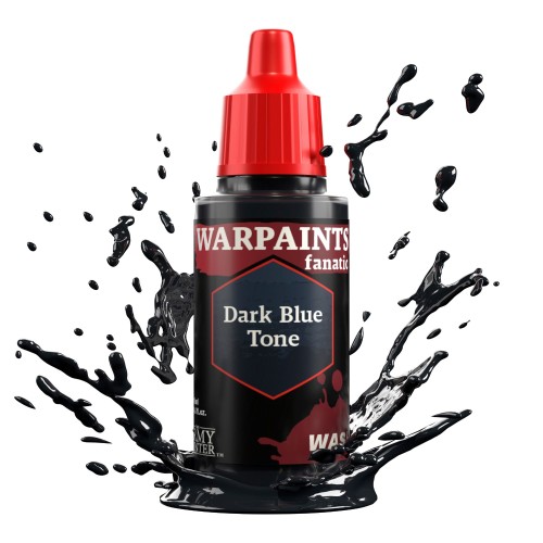 The Army Painter - Warpaints Fanatic Wash: Dark Blue Tone Χρώμα Μοντελισμού (18ml)