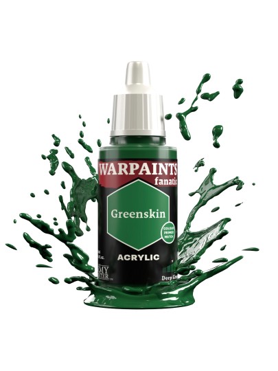 The Army Painter - Warpaints Fanatic: Greenskin Χρώμα Μοντελισμού (18ml)