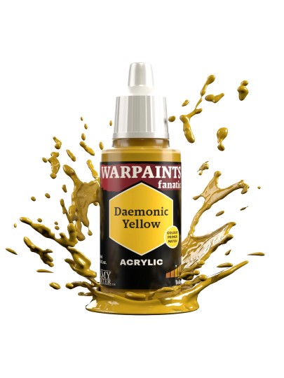 The Army Painter - Warpaints Fanatic: Daemonic Yellow Χρώμα Μοντελισμού (18ml)