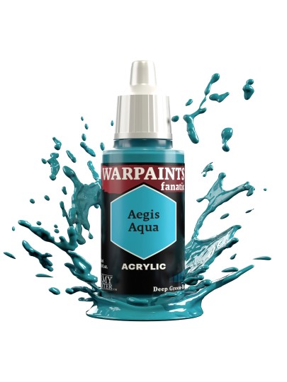 The Army Painter - Warpaints Fanatic: Aegis Aqua Χρώμα Μοντελισμού (18ml)