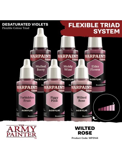 The Army Painter - Warpaints Fanatic: Wilted Rose Χρώμα Μοντελισμού (18ml)