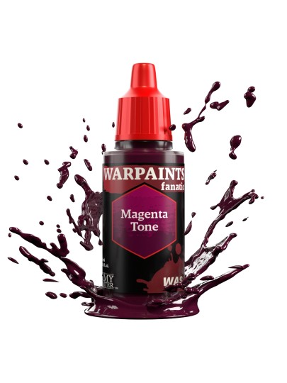 The Army Painter - Warpaints Fanatic Wash: Magenta Tone Χρώμα Μοντελισμού (18ml)