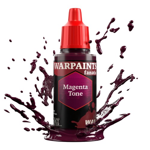 The Army Painter - Warpaints Fanatic Wash: Magenta Tone Χρώμα Μοντελισμού (18ml)