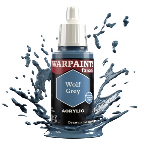 The Army Painter - Warpaints Fanatic: Wolf Grey Χρώμα Μοντελισμού (18ml)