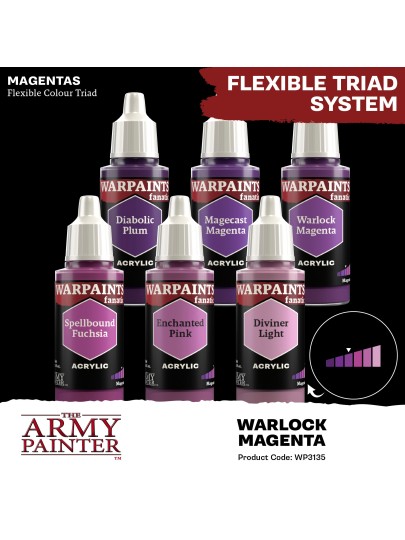 The Army Painter - Warpaints Fanatic: Warlock Magenta Χρώμα Μοντελισμού (18ml)