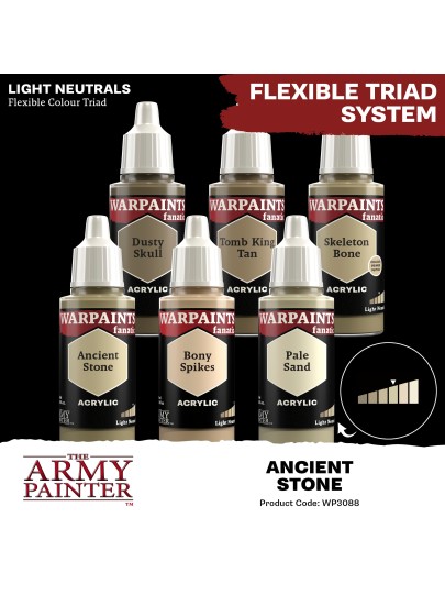 The Army Painter - Warpaints Fanatic: Ancient Stone Χρώμα Μοντελισμού (18ml)