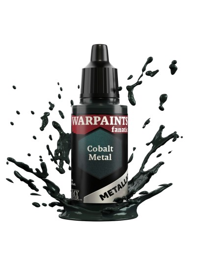 The Army Painter - Warpaints Fanatic Metallic: Cobalt Metal Χρώμα Μοντελισμού (18ml)