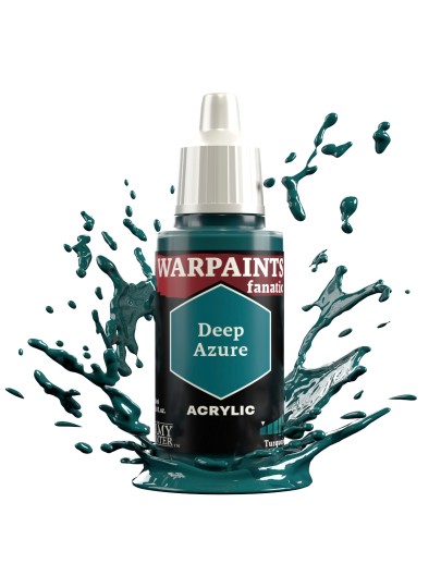 The Army Painter - Warpaints Fanatic: Deep Azure Χρώμα Μοντελισμού (18ml)