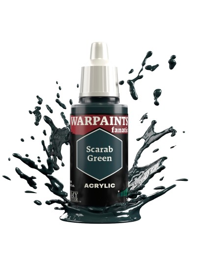 The Army Painter - Warpaints Fanatic: Scarab Green Χρώμα Μοντελισμού (18ml)