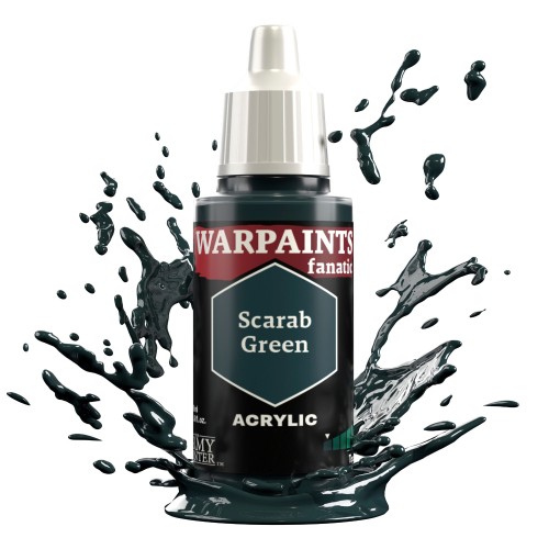 The Army Painter - Warpaints Fanatic: Scarab Green Χρώμα Μοντελισμού (18ml)