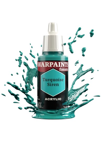 The Army Painter - Warpaints Fanatic: Turquoise Siren Χρώμα Μοντελισμού (18ml)