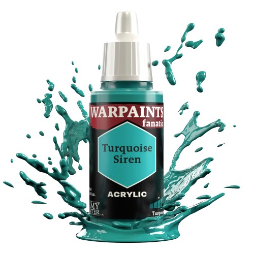 The Army Painter - Warpaints Fanatic: Turquoise Siren Χρώμα Μοντελισμού (18ml)