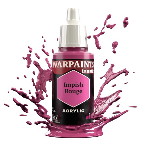 The Army Painter - Warpaints Fanatic: Impish Rouge Χρώμα Μοντελισμού (18ml)