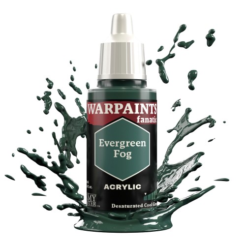 The Army Painter - Warpaints Fanatic: Evergreen Fog Χρώμα Μοντελισμού (18ml)