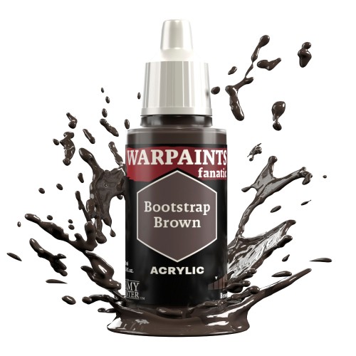 The Army Painter - Warpaints Fanatic: Bootstrap Brown Χρώμα Μοντελισμού (18ml)