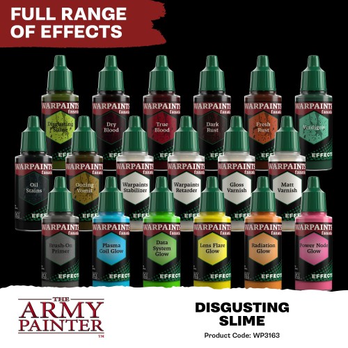 The Army Painter - Warpaints Fanatic Effects: Disgusting Slime Χρώμα Μοντελισμού (18ml)