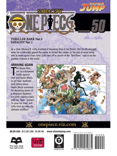 Τόμος Manga One Piece Vol. 50 (New Printing)