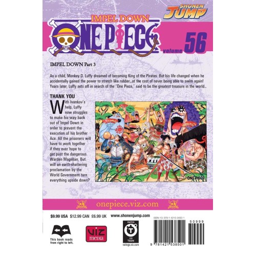 Τόμος Manga One Piece Vol. 56 (New Printing)