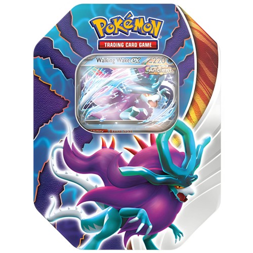 Pokemon TCG - Paradox CLash: Walking Wake EX Tin