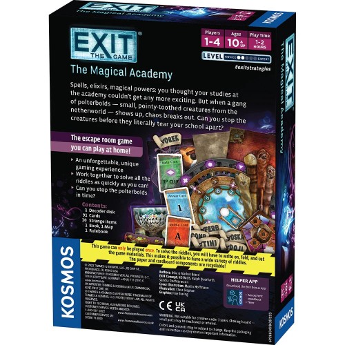 Επιτραπέζιο Παιχνίδι Exit: The Game - The Magical Academy