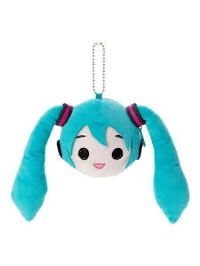 Vocaloid - Hatsune Miku Face Λούτρινο Μπρελόκ