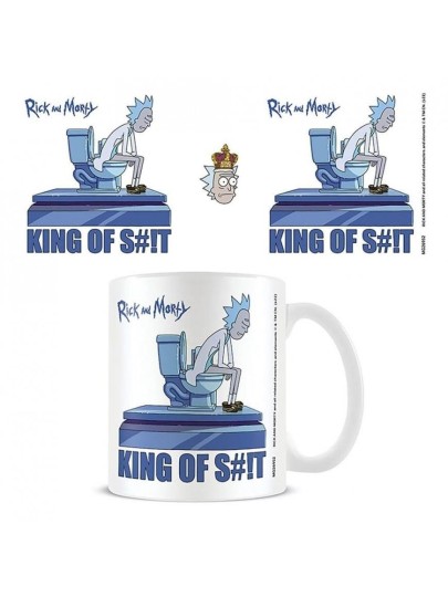 Rick and Morty - King of Shit Κεραμική Κούπα (315ml)