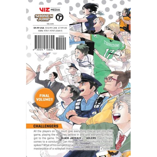 Τόμος Manga Haikyu!! Vol. 45