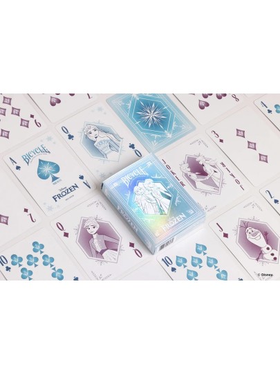 Τράπουλα Bicycle - Disney: Frozen Blue & Pruple