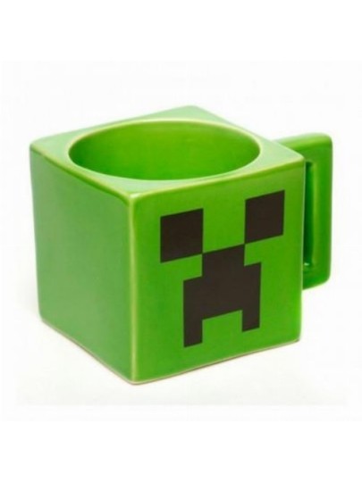 Minecraft - Creeper Head 3D Κεραμική Κούπα (440ml)