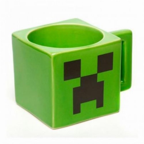 Minecraft - Creeper Head 3D Κεραμική Κούπα (440ml)