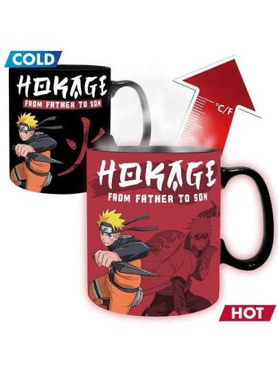 Naruto Shippuden - From Father to Son Heat Changing Κεραμική Κούπα (460ml)