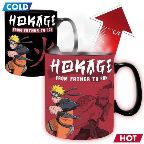 Naruto Shippuden - From Father to Son Heat Changing Κεραμική Κούπα (460ml)