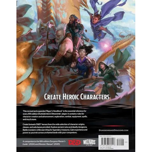 D&D 5th Ed - Player's Handbook 2024