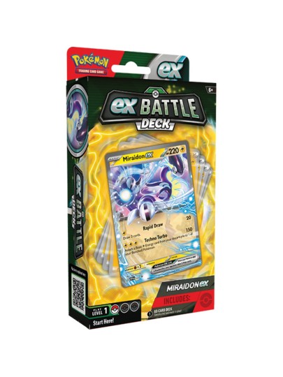 Pokemon TCG - Miraidon Ex Battle Deck