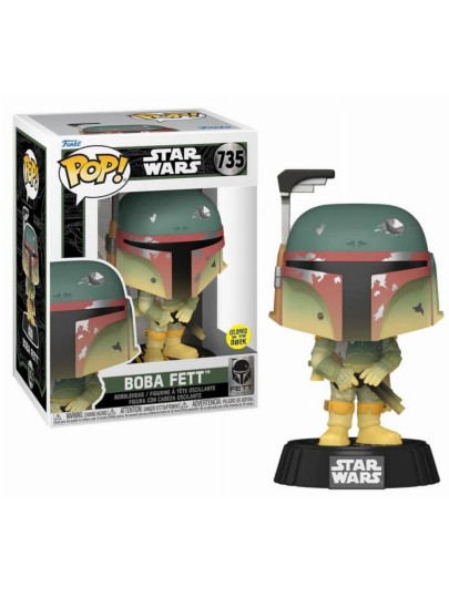 Φιγούρα Funko POP! Star Wars - FL - Boba Fett GITD #735