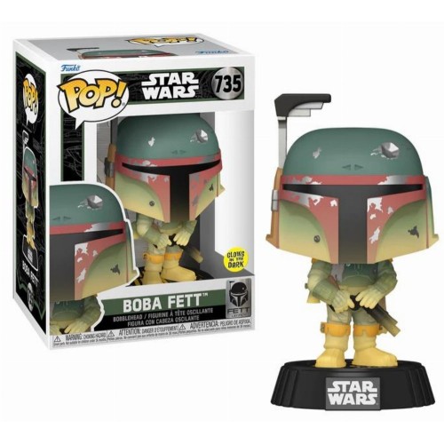 Φιγούρα Funko POP! Star Wars - FL - Boba Fett GITD #735