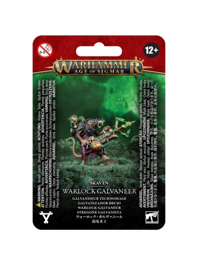 Warhammer Age of Sigmar - Skaven: Warlock Galvaneer
