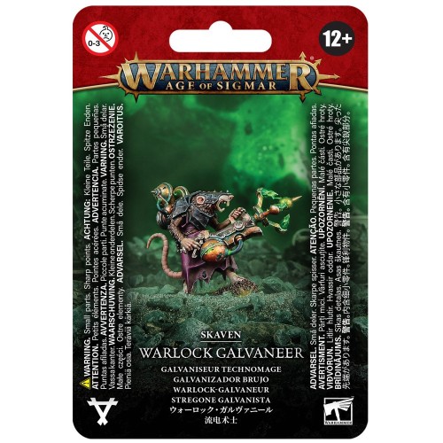 Warhammer Age of Sigmar - Skaven: Warlock Galvaneer