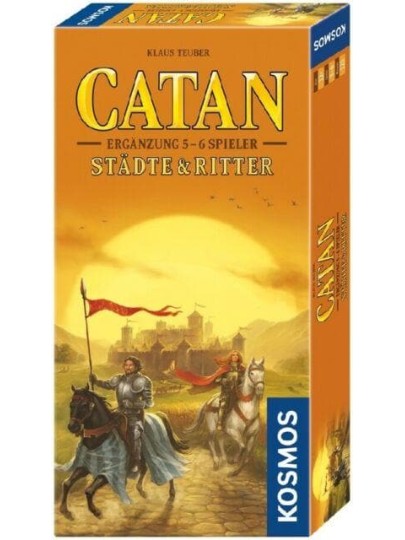 Επέκταση Catan: Cities & Knights - 5-6 Player Expansion (Γερμανική Έκδοση)