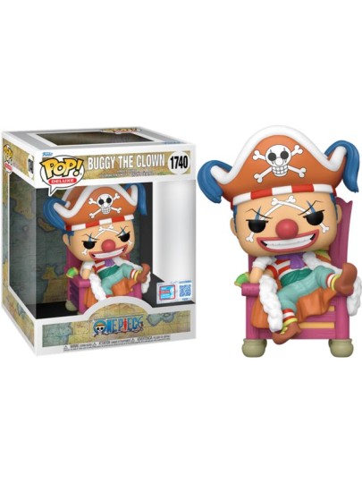 Φιγούρα Funko POP! Deluxe: One Piece - Buggy the Clown #1740 (NYCC 2024 Exclusive)